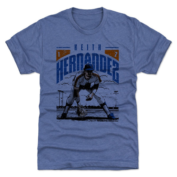 Officially Licensed MLB Apparel 500 LEVEL Keith Hernandez 3/4 Sleeve T-Shirt (Baseball Tee, X-Small, Red/Heather Gray) - Keith Hernandez St. Louis Retro WHT Baseball T-shirt