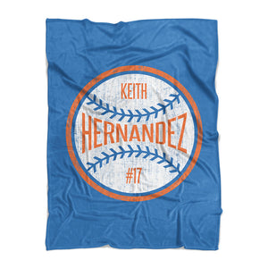 Keith Hernandez Fleece Blanket | 500 LEVEL