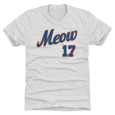 New York Mets Keith Hernandez Men's Cotton T-Shirt - Heather Gray - New York | 500 Level