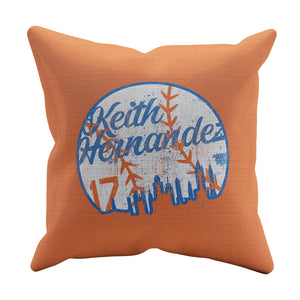 Keith Hernandez Throw Pillow | 500 LEVEL